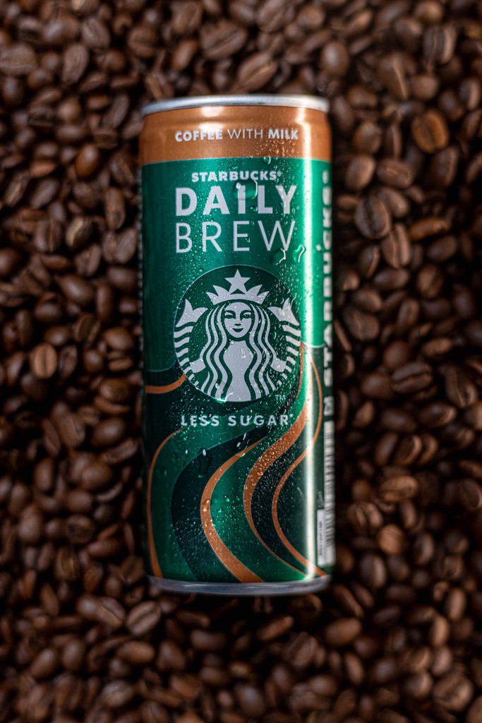 Product Photography for a can of iced coffee
