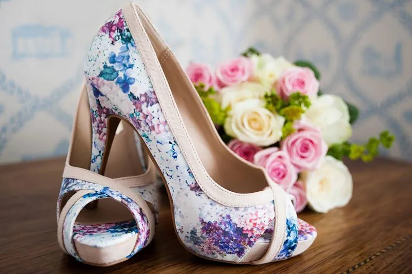 product photo of wedding shoes